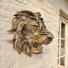 Lion Head Wall Mounted Art