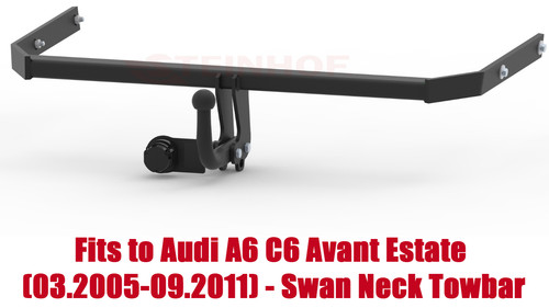 Tow bar for audi avant - bar, c6