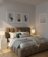 Ottoman Bed Frame with Gas