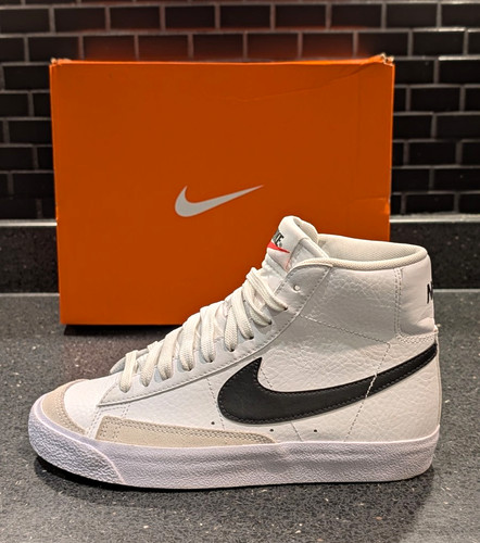 Nike blazer mid white - blazer, black