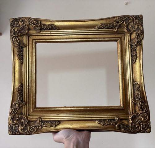 Gold antique style picture - gold,