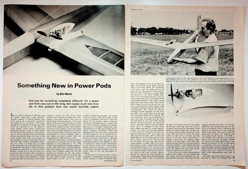 Original 1975 flying models - original,
