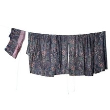 Vintage Curtains Pair + Pelmet