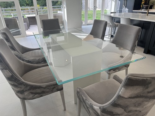 Bespoke glass table and - bespoke,