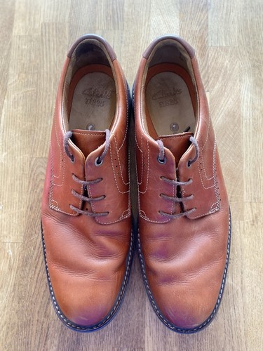 Clarks mens brown leather - clarks,