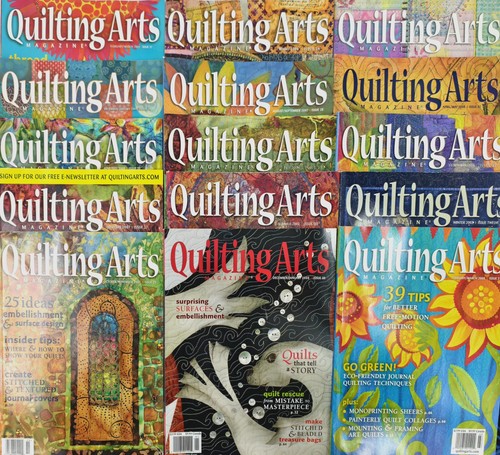 Quilting arts magazine lot - arts,