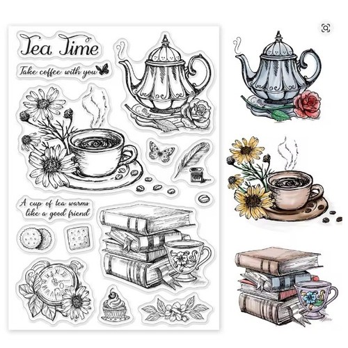 Tea time clear - tea, silicone