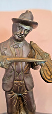 Antique art deco spelter - art,