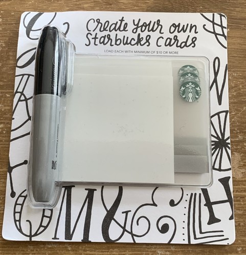 Starbucks cards create - starbucks, x3