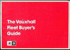 Vauxhall Range 1975 UK Fleet Market Brochure Viva Magnum Victor VX4/90 Ventora
