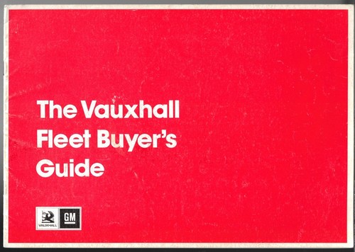Vauxhall range 1975 fleet - vauxhall,