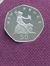 1980 PROOF 50p Britannia Large