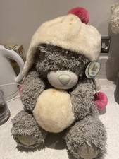 Teddy Bear Me To You Christmas Snowball Winter Large Extra Hat