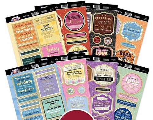 Hunkydory humour luxury card - luxury,
