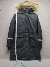 Helly Hansen Aden Insulated Long Waterproof Coat Jacket Black Large UK 12/14