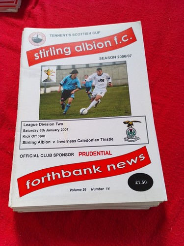 Stirling albion home - albion,
