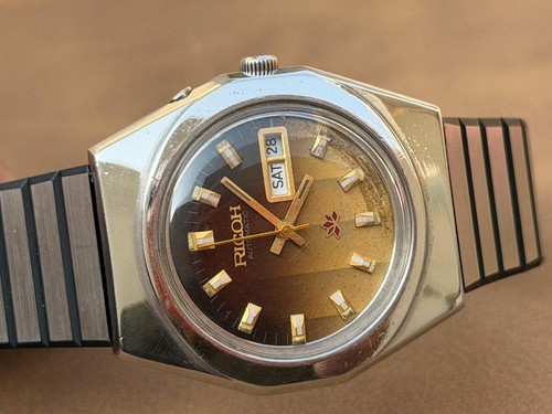 Vintage ricoh automatic brown - automatic,
