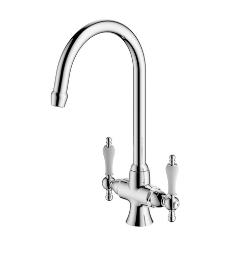 Kitchen sink tap - mixer, chrome