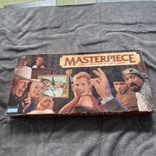 Masterpiece Board Game Art Auction Parker Brothers Vintage 1996 100% Complete