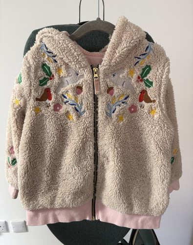 Boden girls hooded full zip - boden,