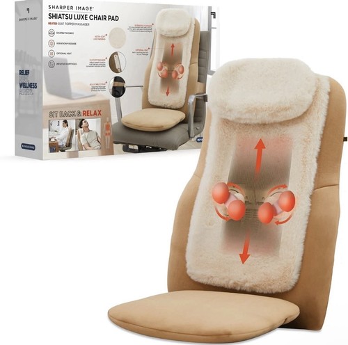Sharper image luxe shiatsu - sharper,
