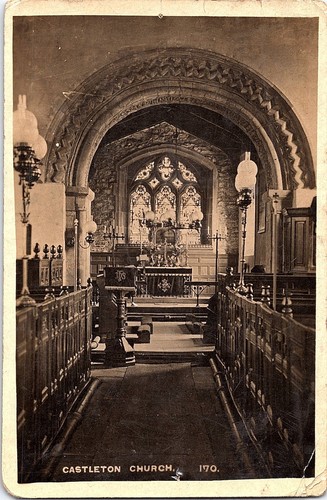 Castleton church derbyshire - church,