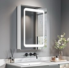 LED Bathroom Mirror Cabinet, 500 * 700mm Bathroom Cabinet Mirror with Lights