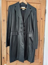 Escada Black Lambskin Leather