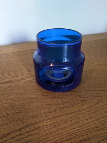 Ikea mjonas blue glass tea - blue,