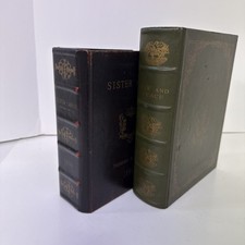 Wooden Book Safe Hideaway