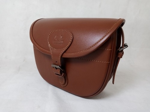 Leather cartridge bag