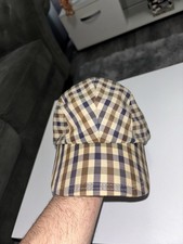 Aquascutum V Check Cap