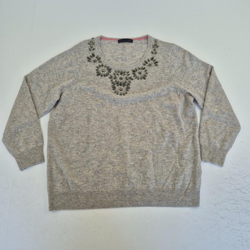Jumper grey womens 100 - jumper,