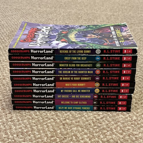 Goosebumps book set horrorland - set,