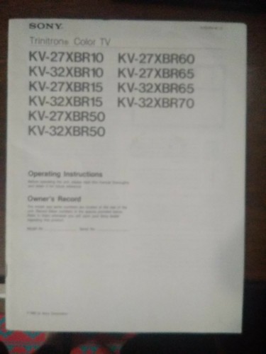 Original sony trinitron color - original,