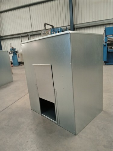 Coal bunker galvanised steel - bunker,