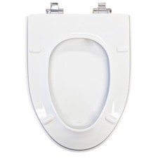 Roca Veranda Soft Close Toilet Seat White with hinges
