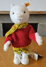 STEIFF 662782 RUPERT BEAR 28CM PLUSH FINE CONDITION WITH BOX & CERTIFICATE