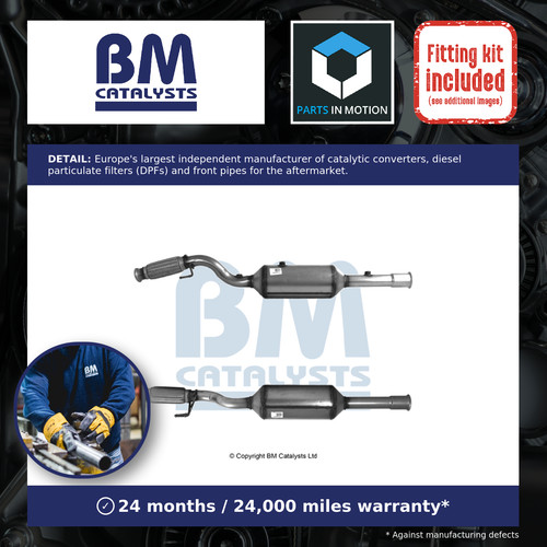 Catalytic converter with dpf - catalytic,