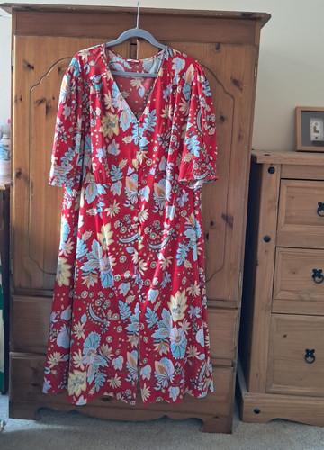 Joe browns red - joe, floral