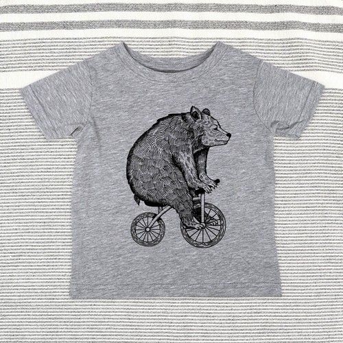 Bear bike zoo - bear, on