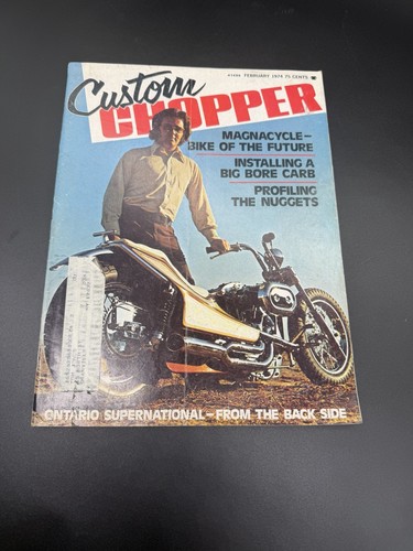Custom chopper magazine - custom, feb