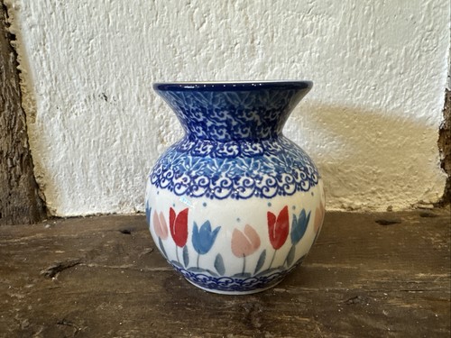 Small vase handmade polish - vase,