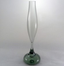 Murano Smoky Bud Vase with
