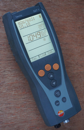 Testo 327 flue gas - 327-1, analyser