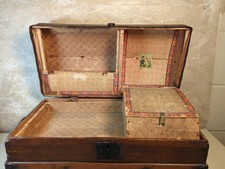 Antique Child’s Trunk Wood