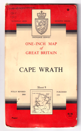Cape wrath ordnance survey - cape,
