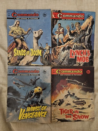 Commando comics job - comics,