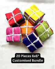 Raw Silk / Cotton 20 pieces