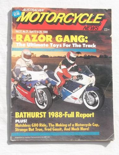 1988 motorcycle magazine - 1988,